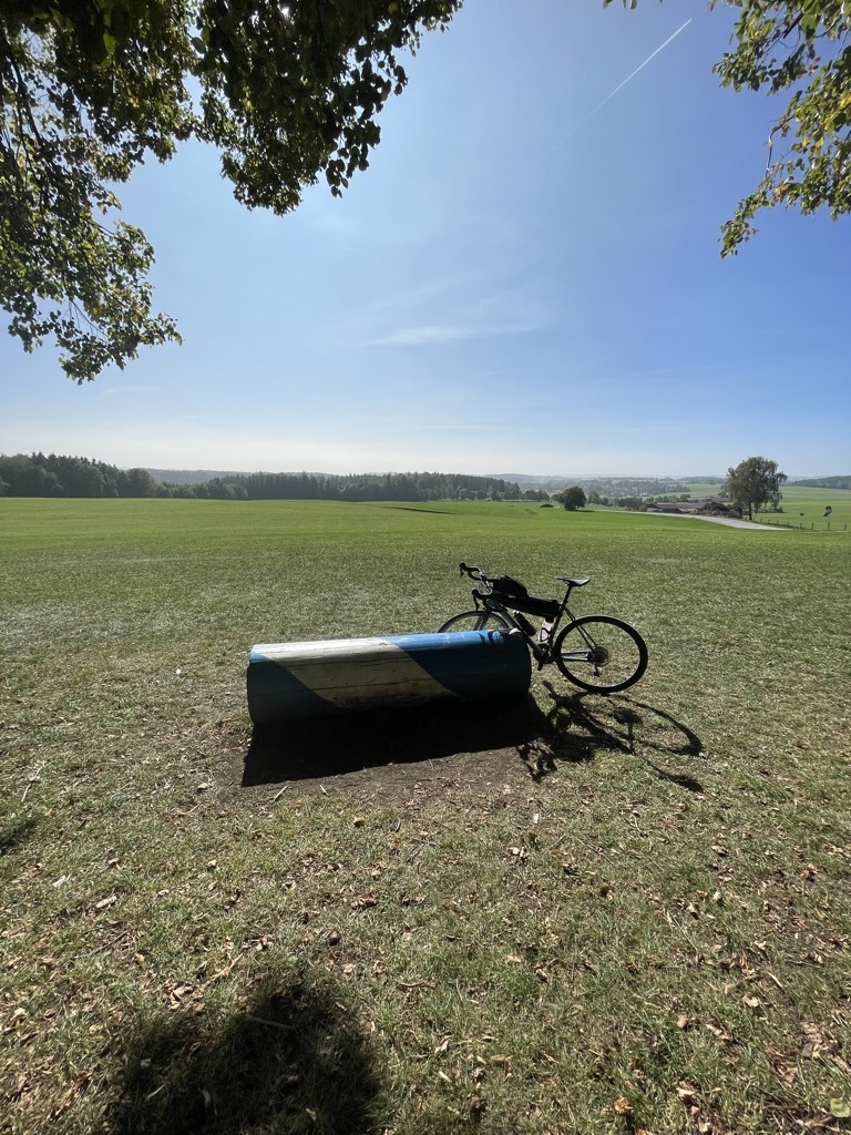 Wir haben eine Aussicht. Ludwigshöhe.