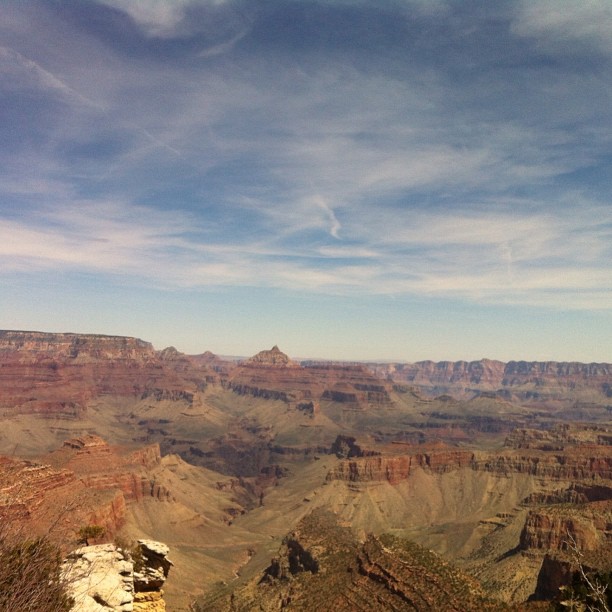 Grand Canyon (die ganze Unglaublichkeit passt aber gar nicht in ein Instagram-Quadrat)