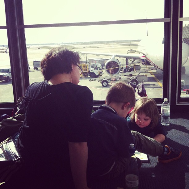 Sieht aus wie M&uuml;nchen, ist aber Chicago. Wir n&auml;hern uns.