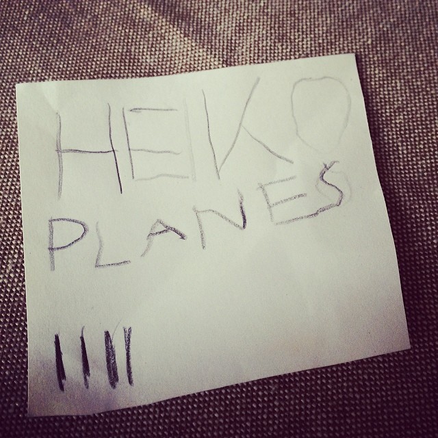 Nachher noch Kino. Ticket schon gekauft. Mit Barcode.