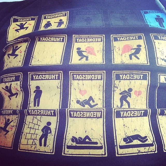 Freitagsshirt.