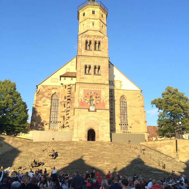 Frischlufttheater auf der Treppe