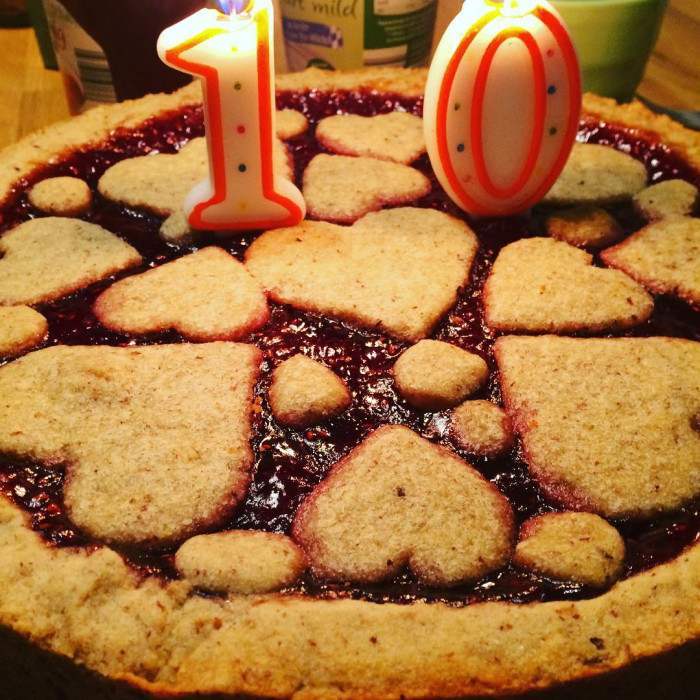 10 Jahre Linzertorte. Dude, wo ist die Zeit hin?!