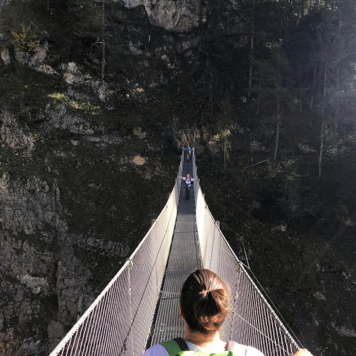 Nach Mittenwald fahren wir von M&uuml;nchen aus knapp 2 Stunden mit dem Zug. Ab Murnau wird die Strecke i