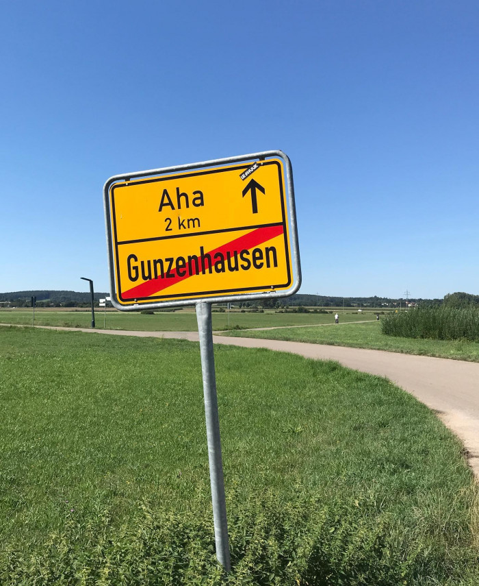 Etappe 2 beginnt mit einem Aha-Erlebnis (aber erst in 2 Kilometern)