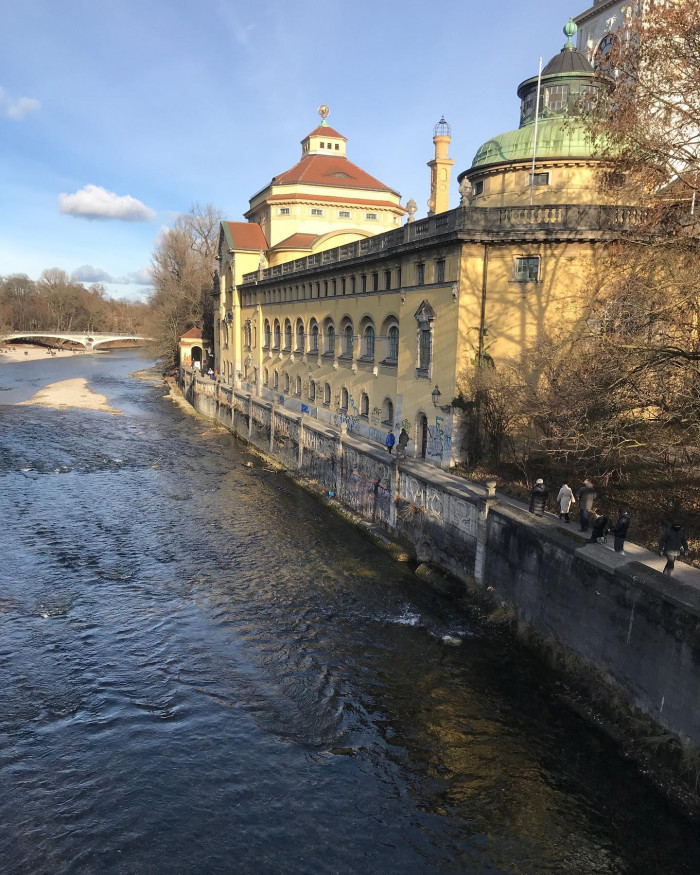 Mal wieder die Runde &bdquo;Haidhausen - Innenstadt - Hauptbahnhof&ldquo; gerannt. Bin ich zuletzt an Karfreitag