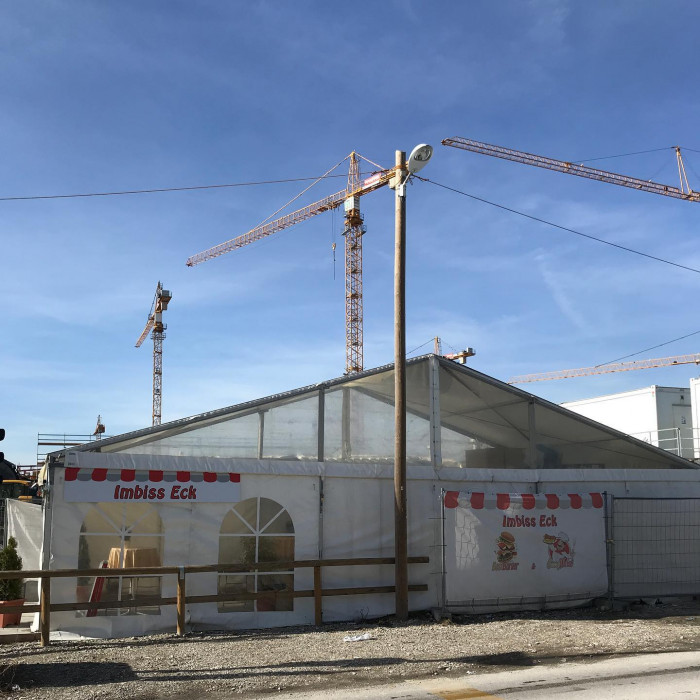 Ein paar, mir bisher unbekannte, &Uuml;berreste des alten Flughafens entdeckt, Tauch&uuml;bung am halbzugefror